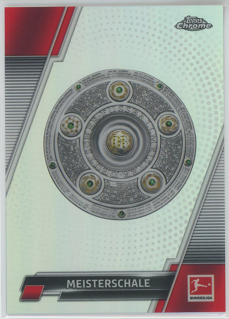 202122 Topps Chrome Bundesliga Short Prints TB02 Meisterschale