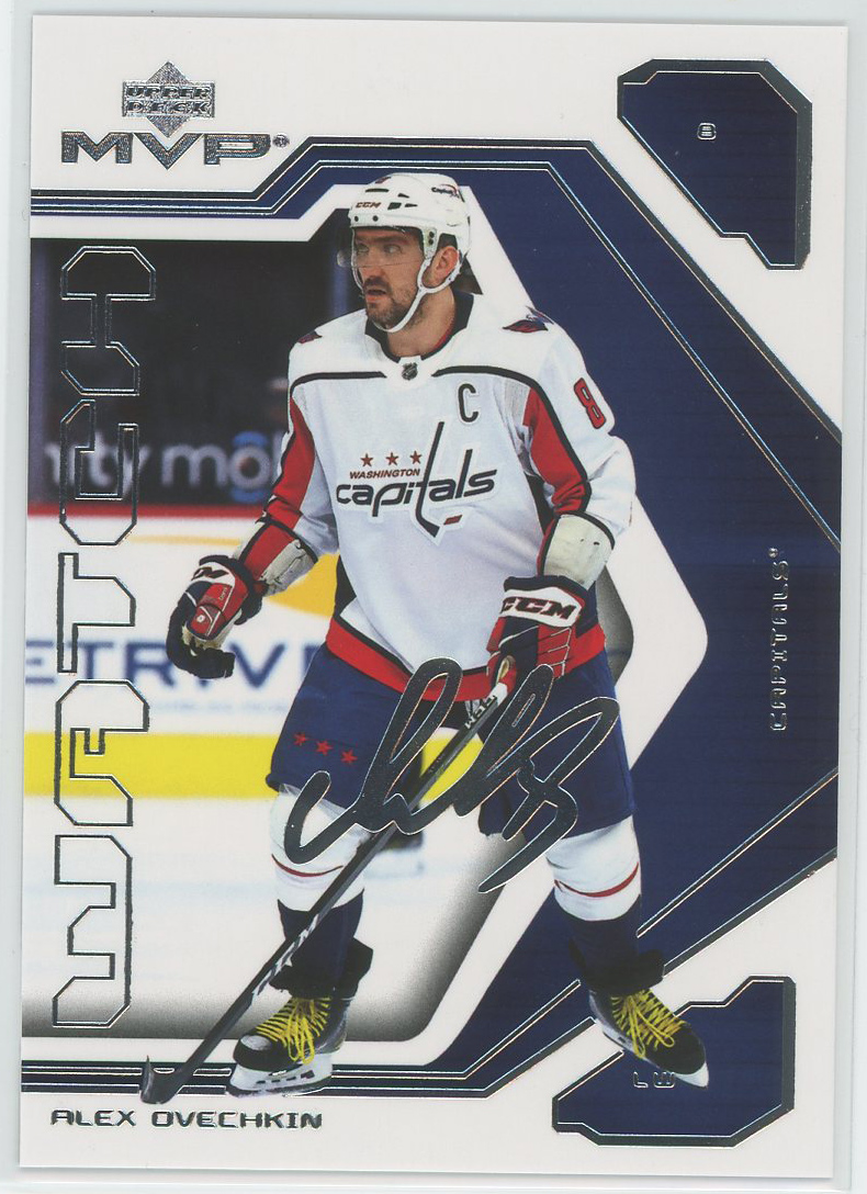 Upper Deck signs Alexander Ovechkin to exclusive autograph deal