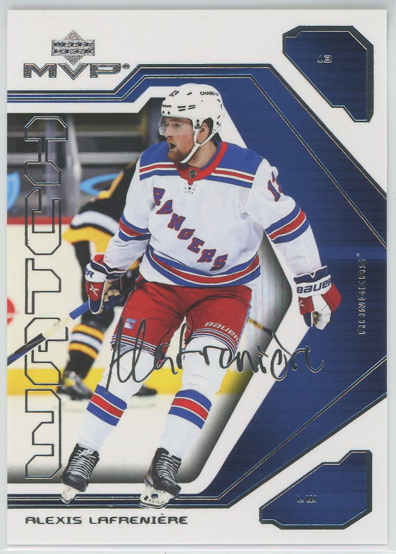 Alexis Lafreniere (New York Rangers) 2021-22 NHL 6 Figure