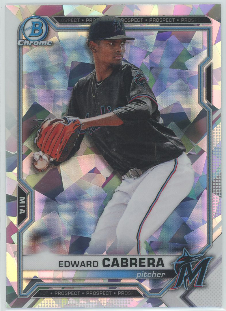 #BCP-141 Edward Cabrera Marlins RC