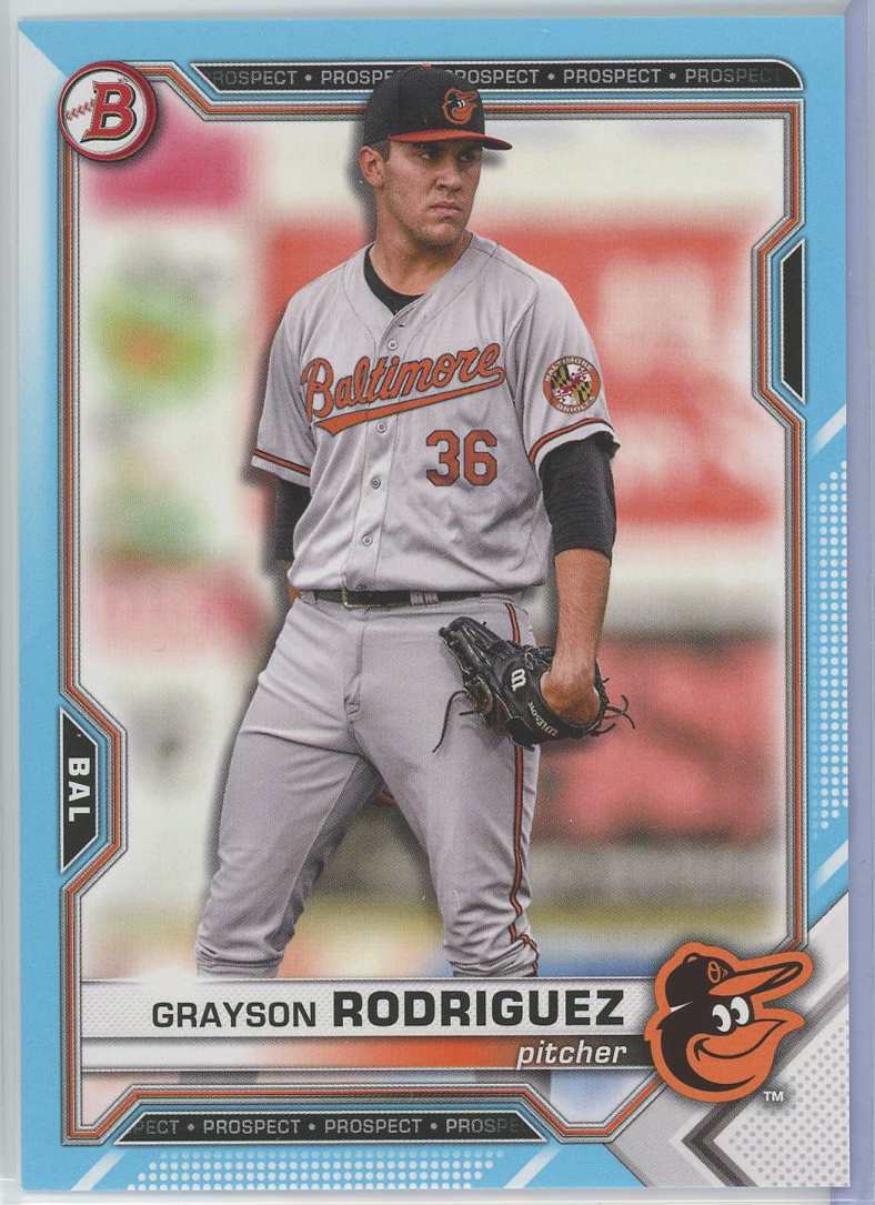 #BD-136 Grayson Rodriguez Orioles RC
