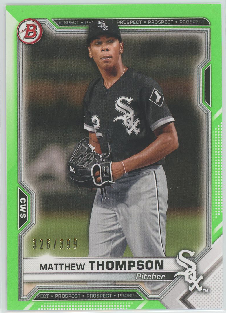 #BP-74 Matthew Thompson White Sox RC