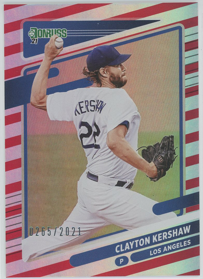 #105 Clayton Kershaw Dodgers