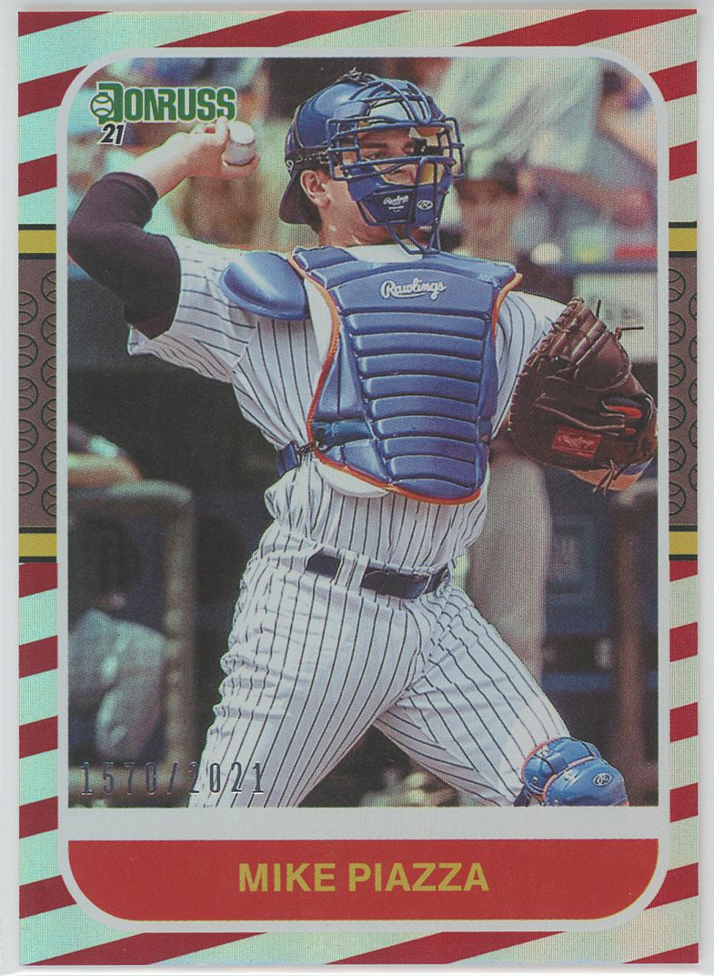 #232 Mike Piazza Retro Mets