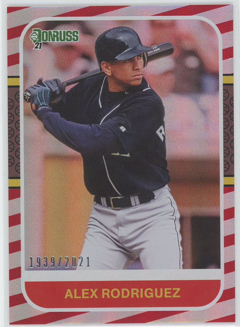 #253 Alex Rodriguez Retro Mariners