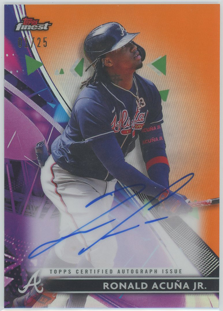 #FA-RAJ Ronald Acuna Jr. Braves Auto