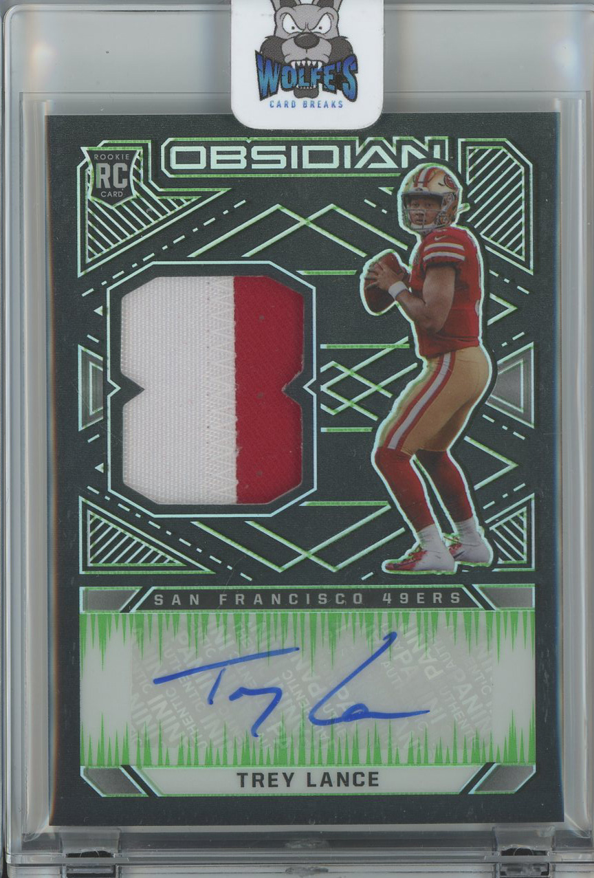 #204 Trey Lance 49ers RC Auto