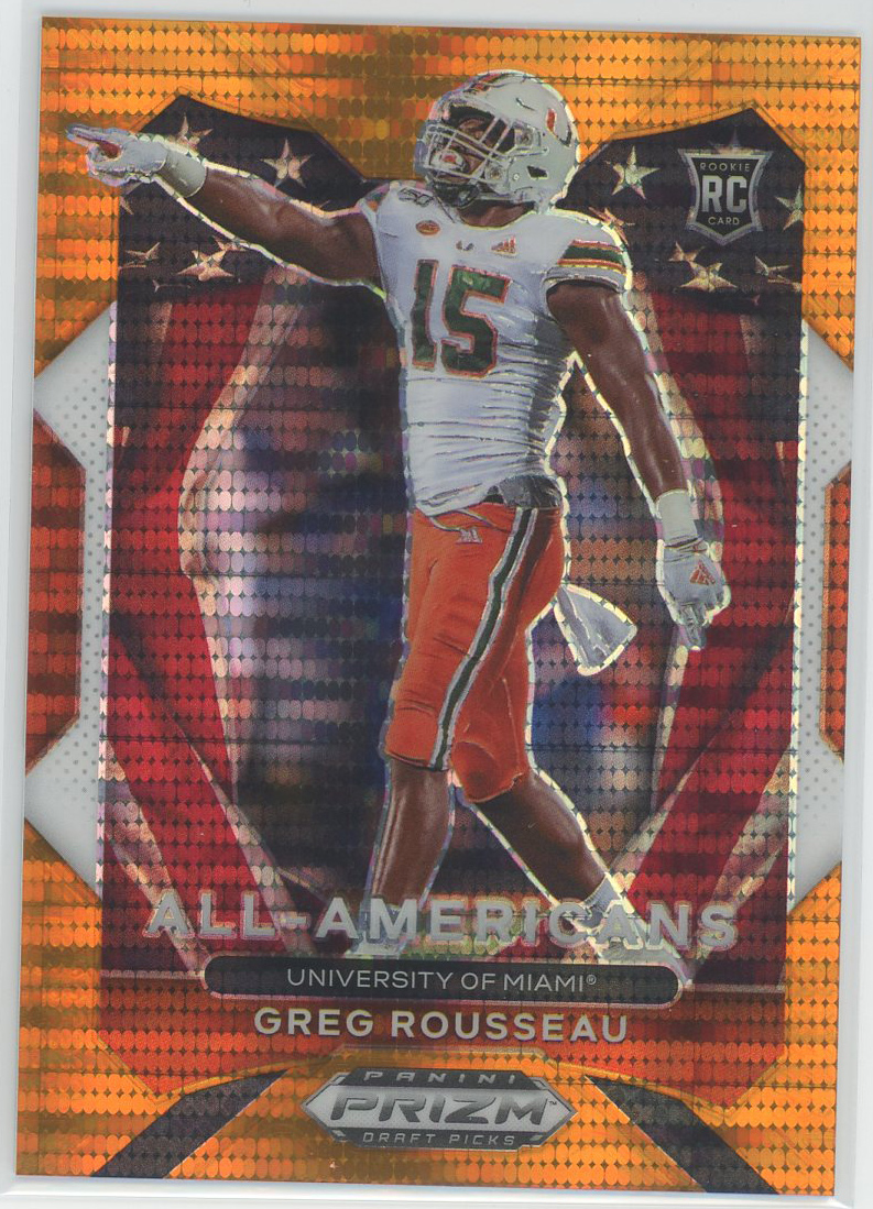 #200 Greg Rousseau AA Bills RC