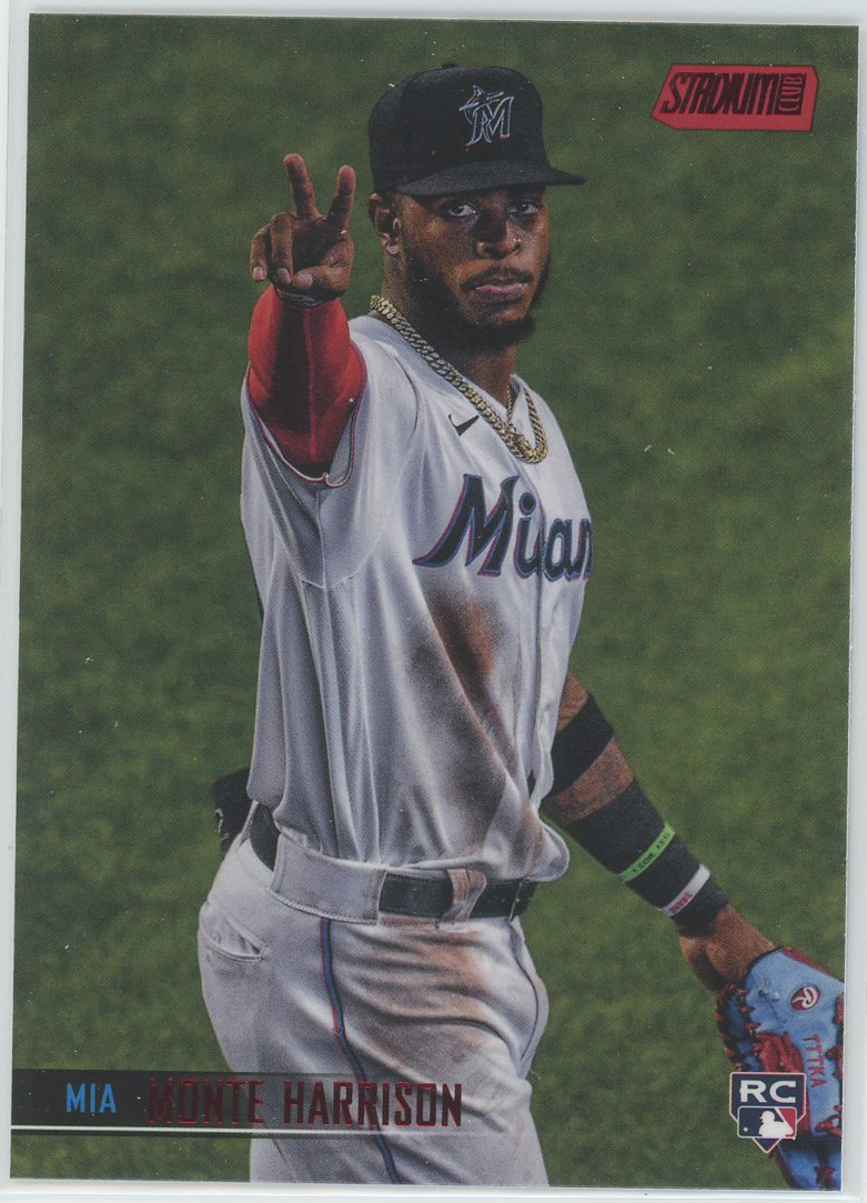 #156 Monte Harrison Marlins RC