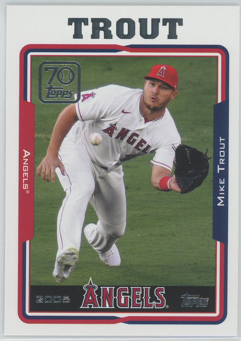 #70YT-55 Mike Trout Angels
