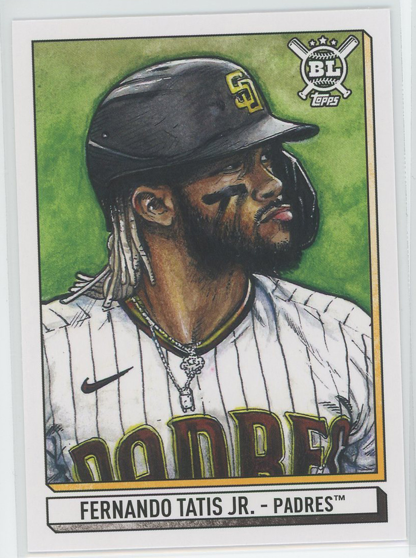 2021 Topps Big League Art of the Game #ATG-FT Fernando Tatis Jr. Padres