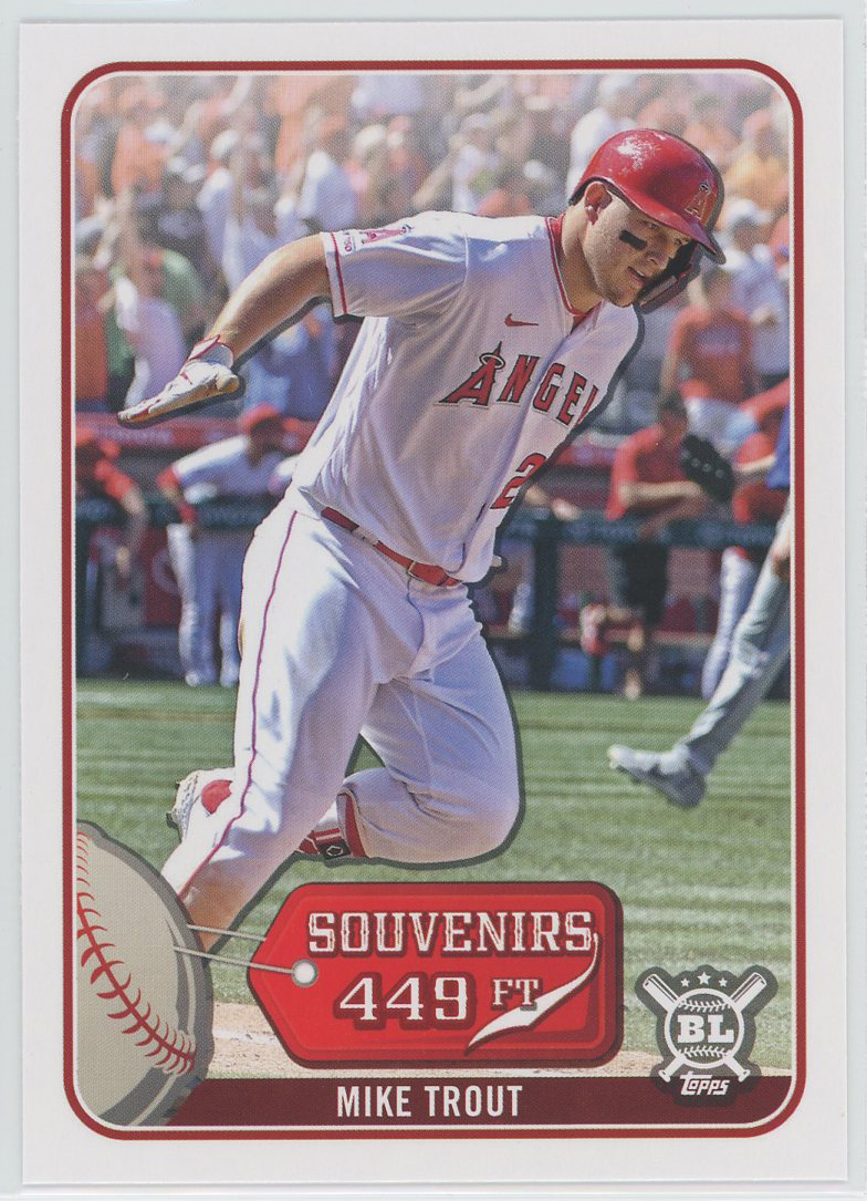 2021 Topps Big League Souveniers #SO-2 Mike Trout Angels