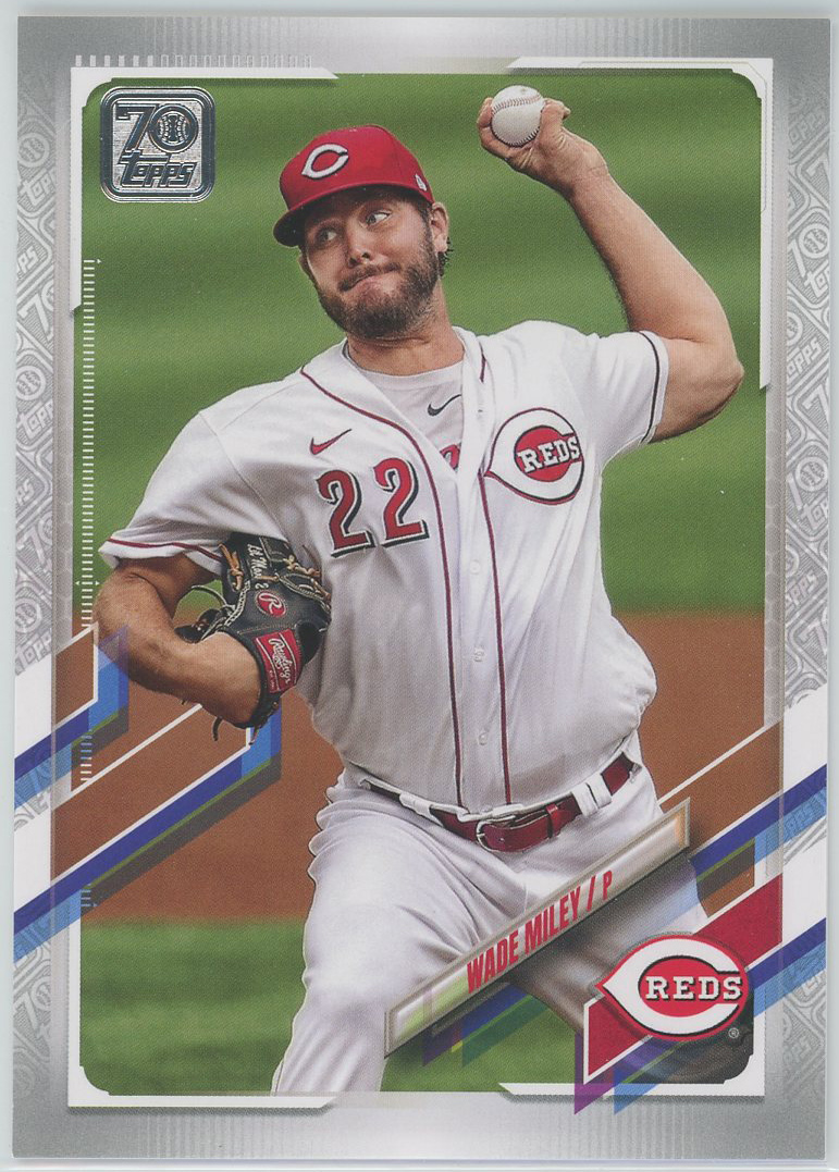 #638 Wade Miley Reds