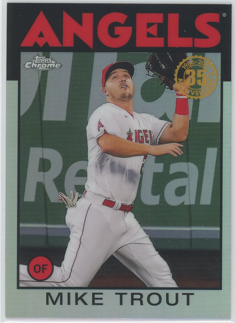 #86BC-2 Mike Trout Angels