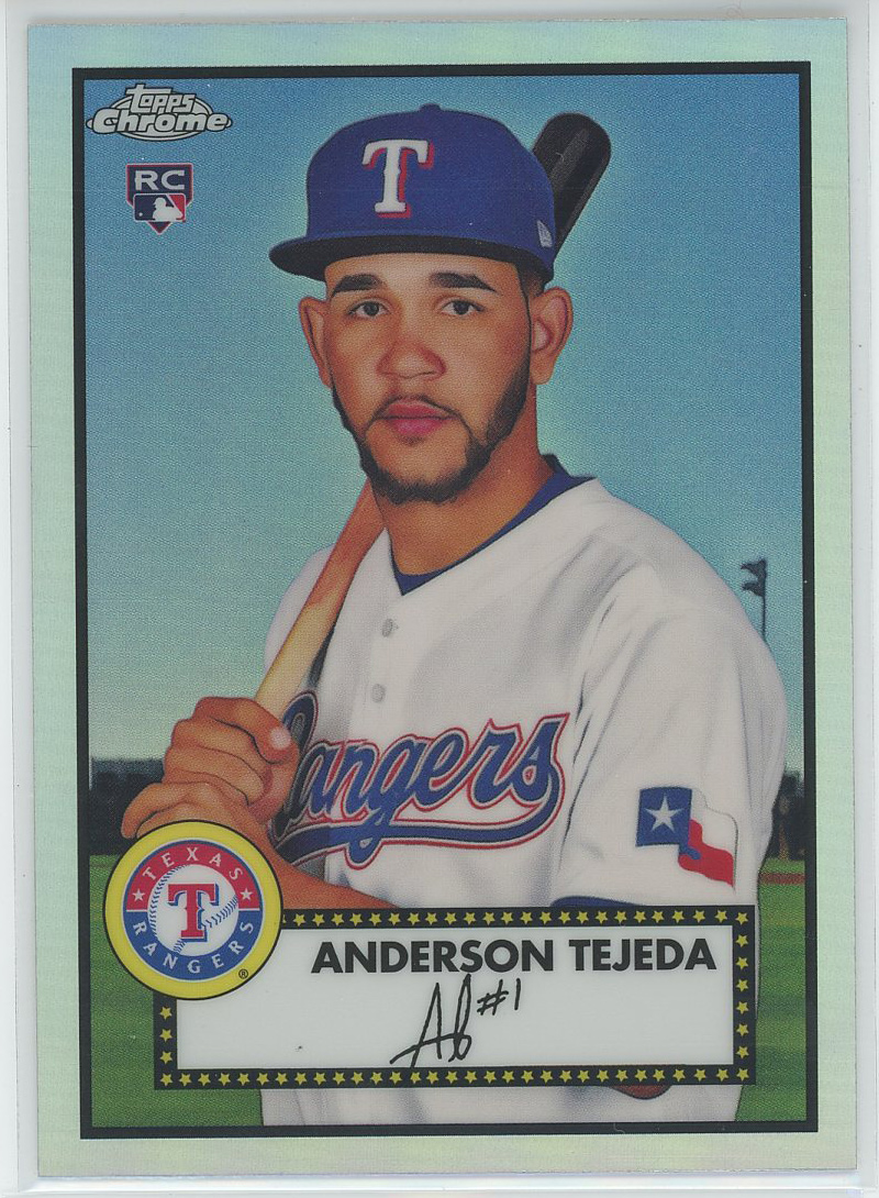#101 Anderson Tejeda Rangers RC
