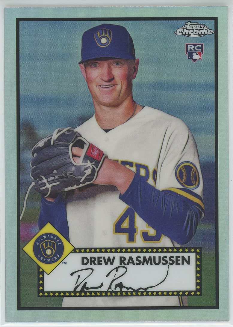#62 Drew Rasmussen Brewers RC