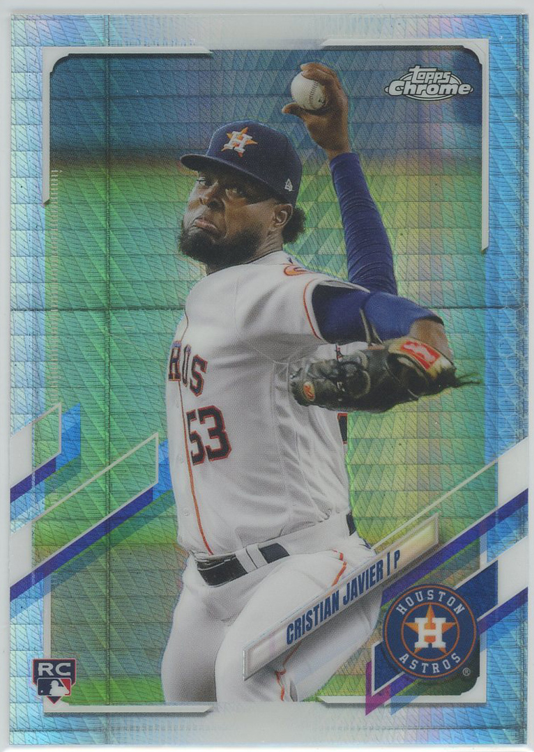 #92 Cristian Javier Astros RC