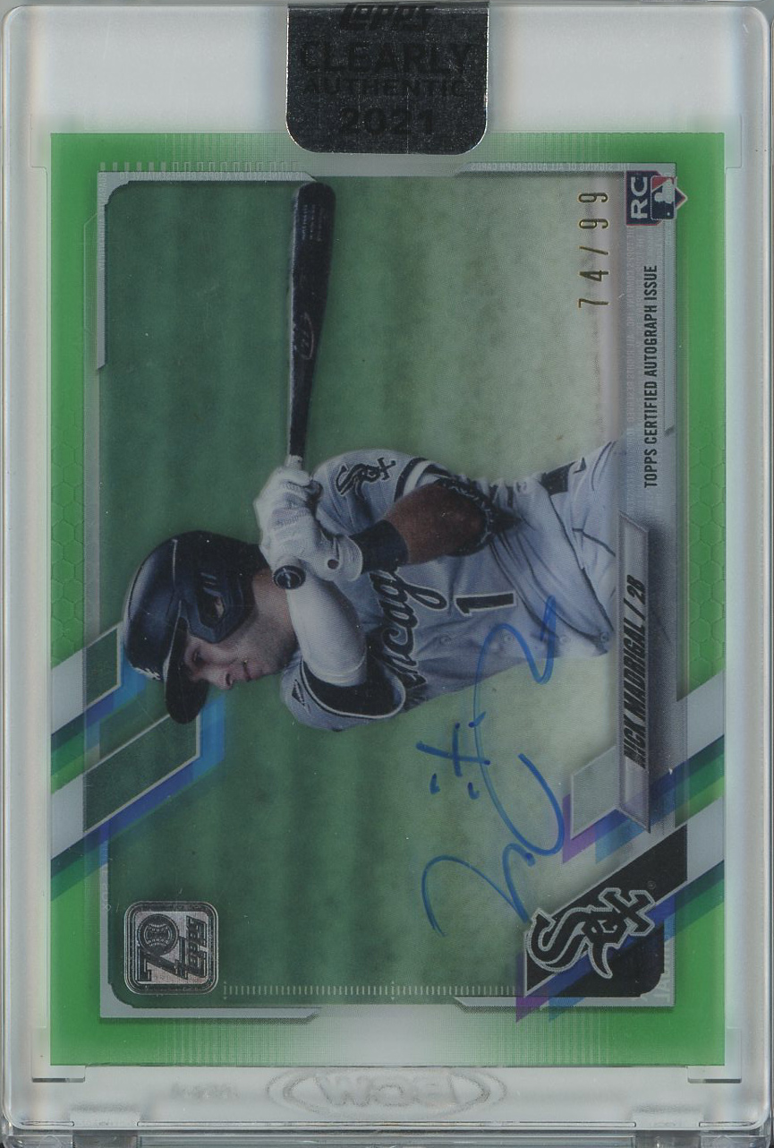 #CAA-NM Nick Madrigal White Sox RC Auto