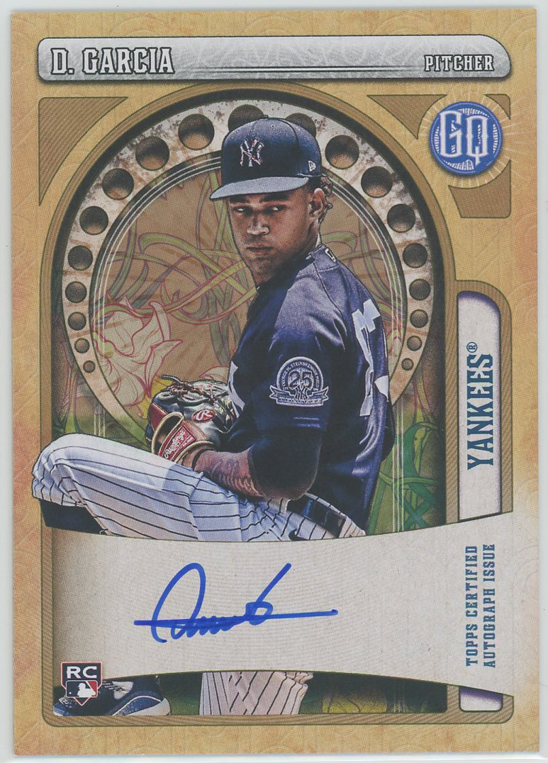 #GQA-DG Deivi Garcia Yankees RC Auto