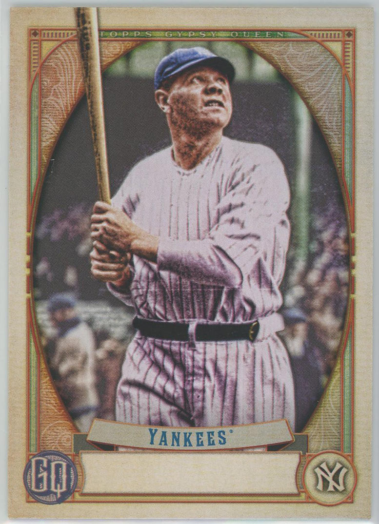#302 Babe Ruth Yankees SSP