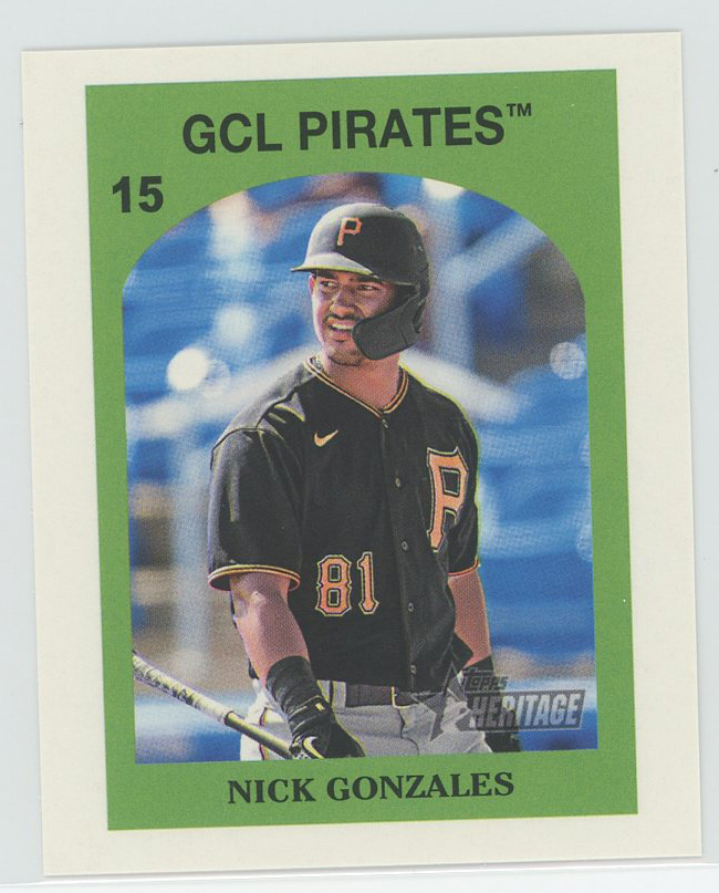 #72TVS-15 Nick Gonzales