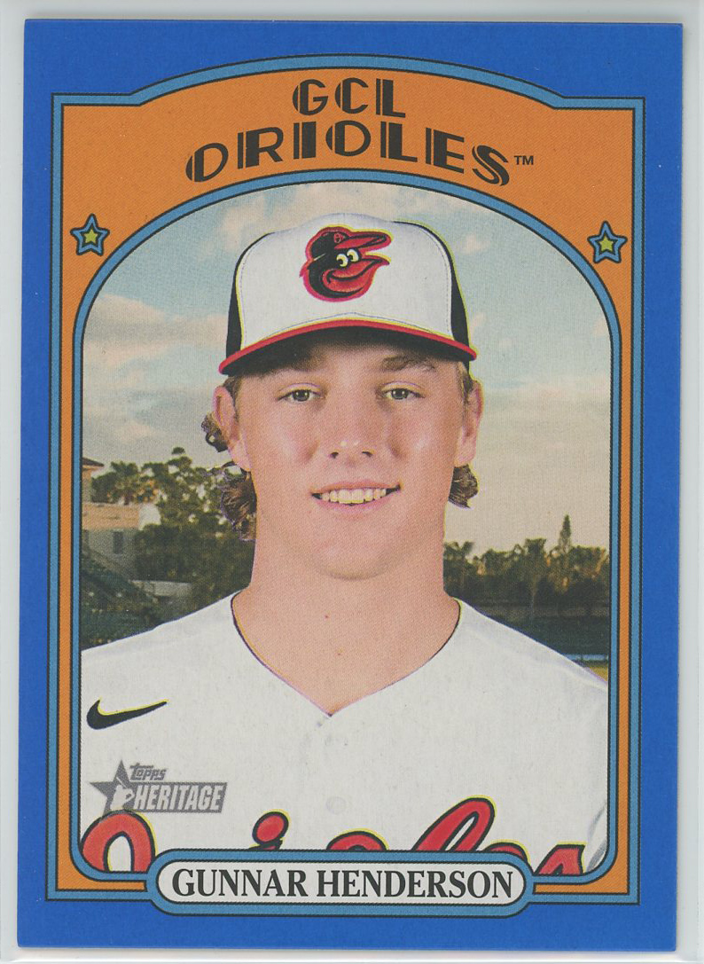 #85 Gunnar Henderson Orioles RC