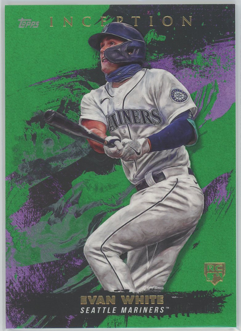 #75 Evan White Mariners RC