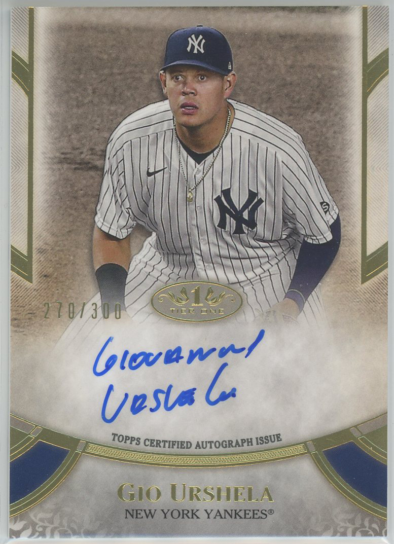 2021 Topps Tier One Prime Performers Autographs #PPA-GUR Gio