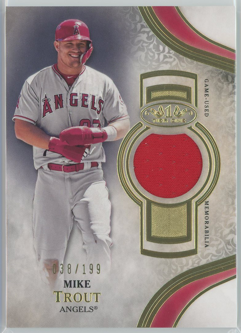 #T1R-MT Mike Trout Angels 038/199