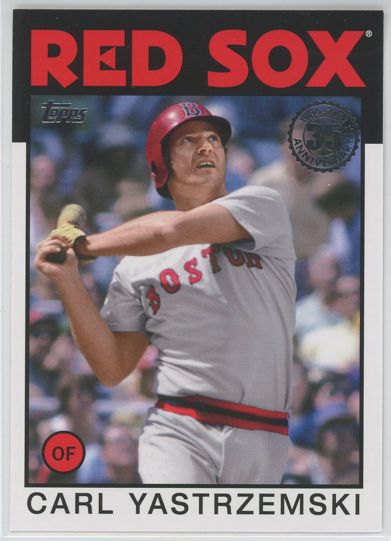 #86B-44 Carl Yastrzemski Red Sox