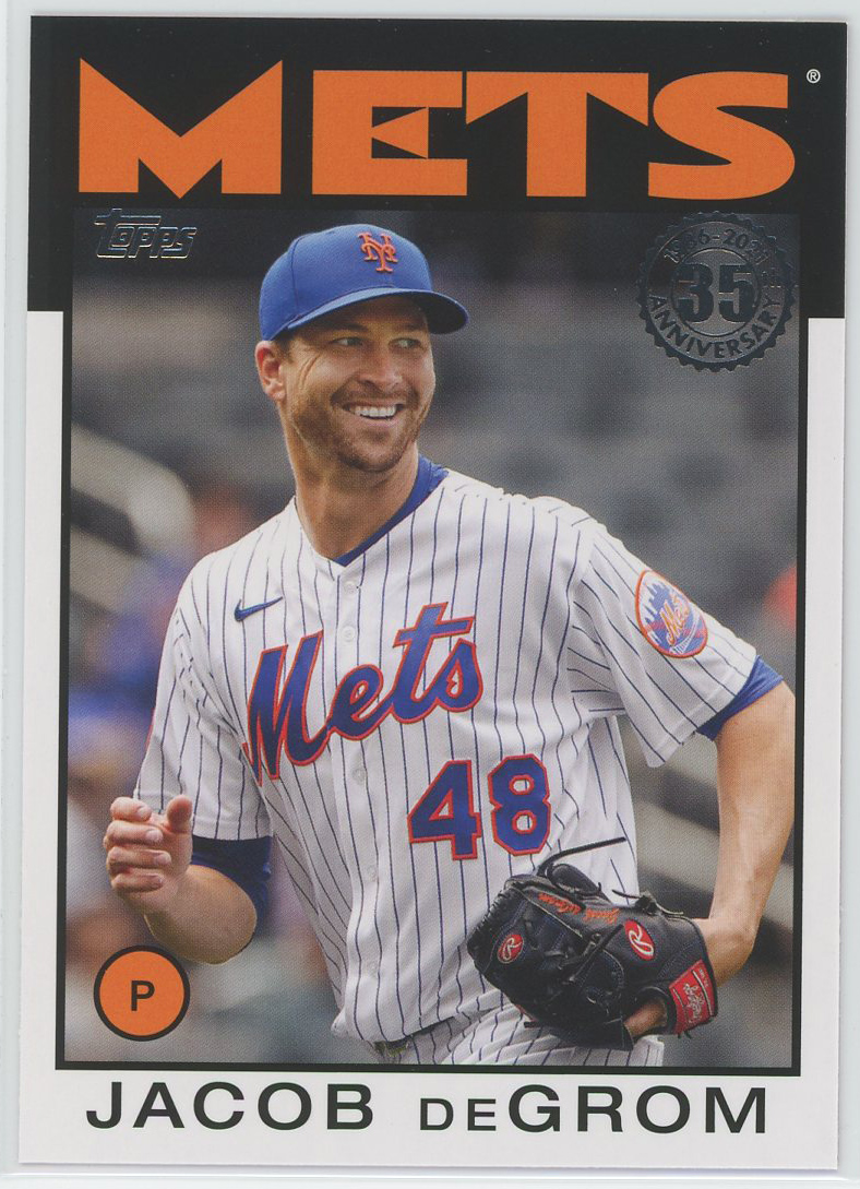 #86B-47 Jacob deGrom Mets