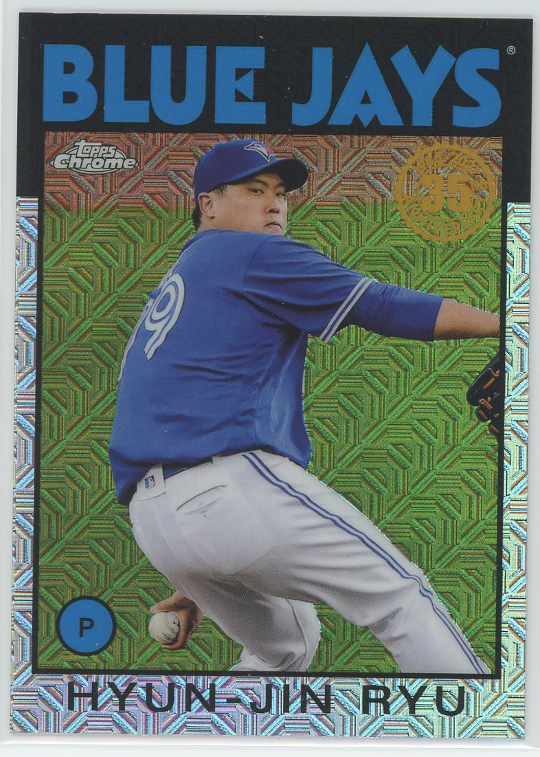 #86C-47 Hyun-Jin Ryu Blue Jays