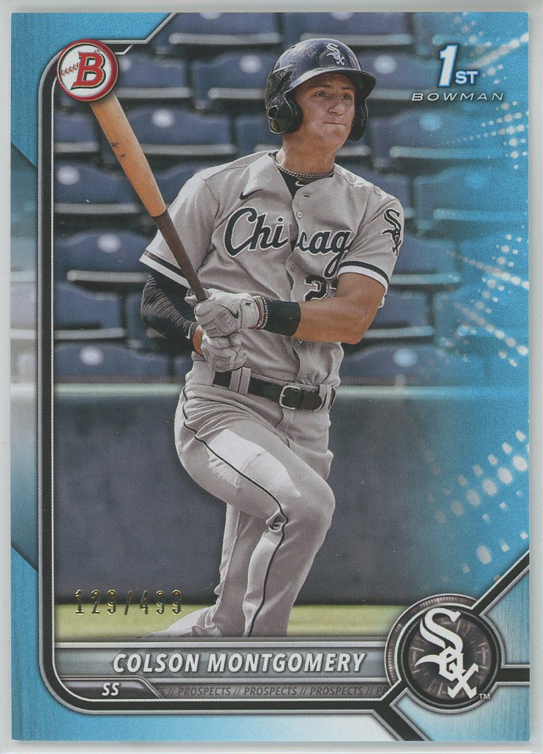 #BP-71 Colson Montgomery White Sox RC