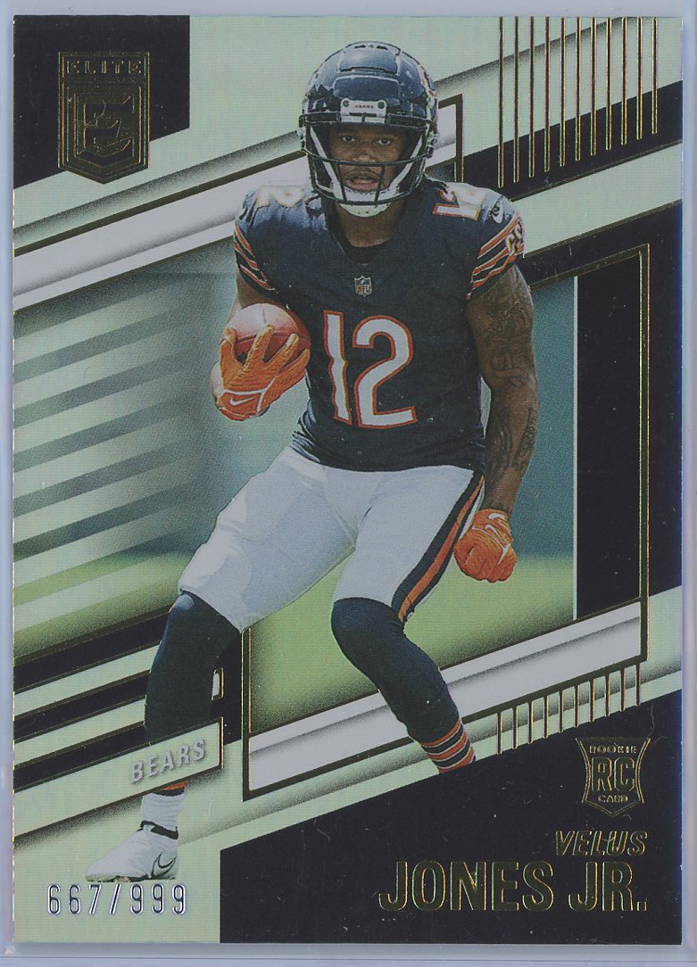 #157 Velus Jones Jr. Bears RC