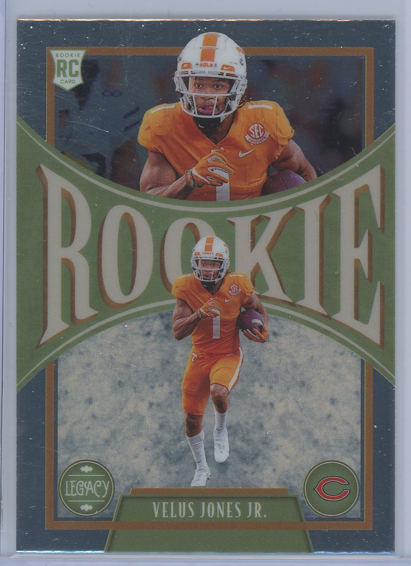 #168 Velus Jones Jr. Bears RC