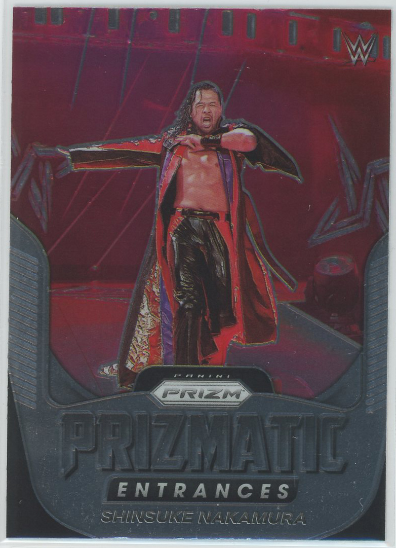 2022 Panini Prizm WWE Prizmatic Entrances #12 Shinsuke Nakamura