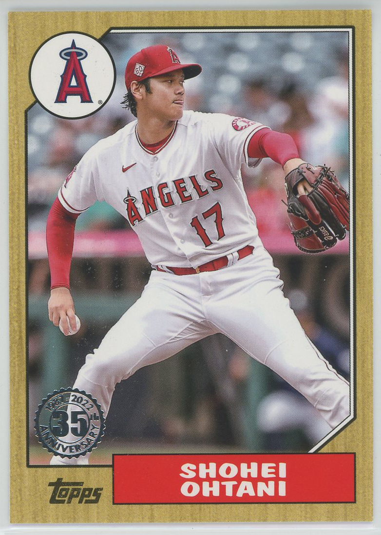 #87TB-50 Shohei Ohtani Angels