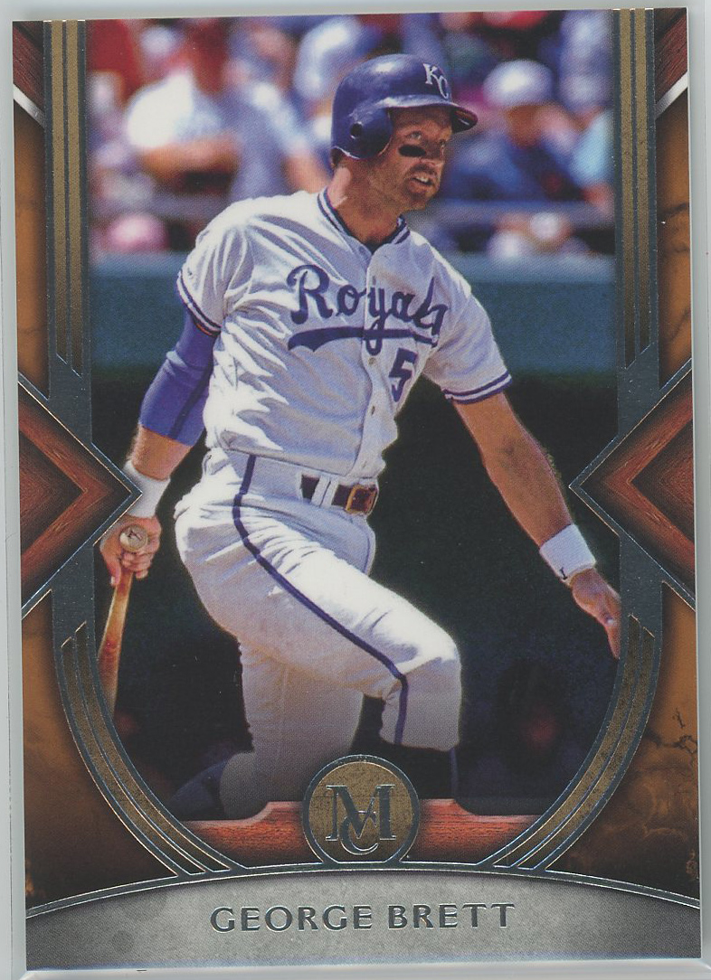 2022 Topps Museum Collection Copper #1 George Brett Royals