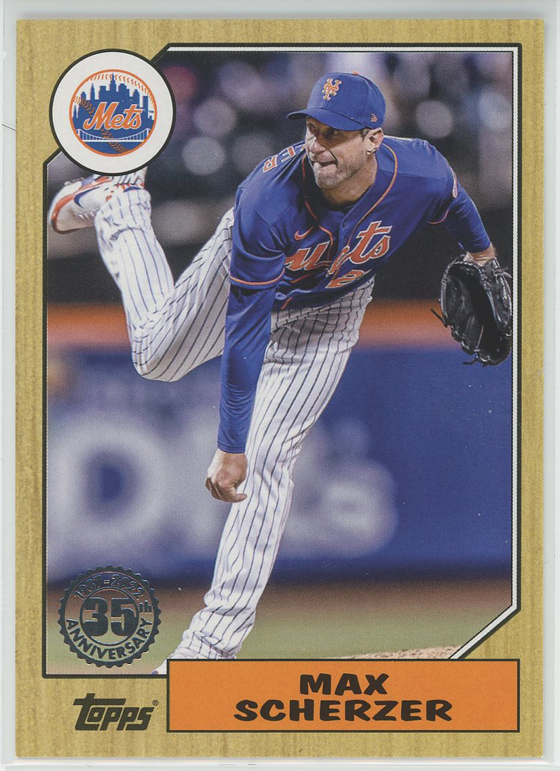 #87TBU-4 Max Scherzer Mets