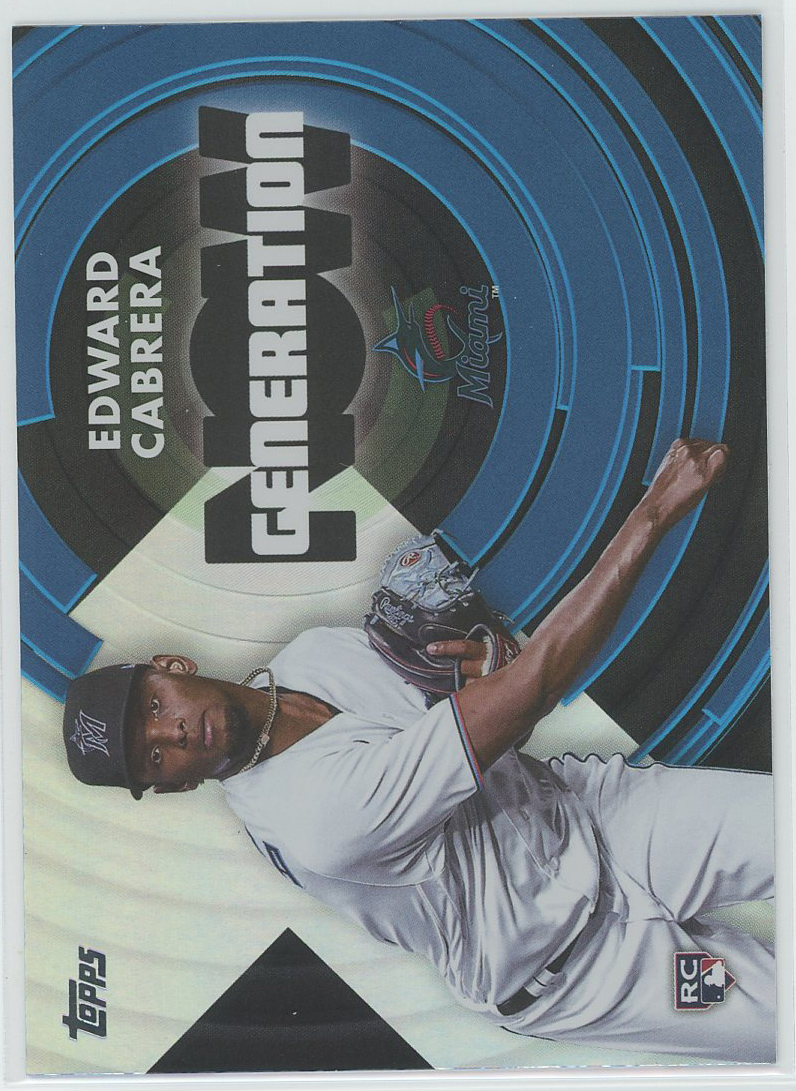 #GN-80 Edward Cabrera Marlins RC