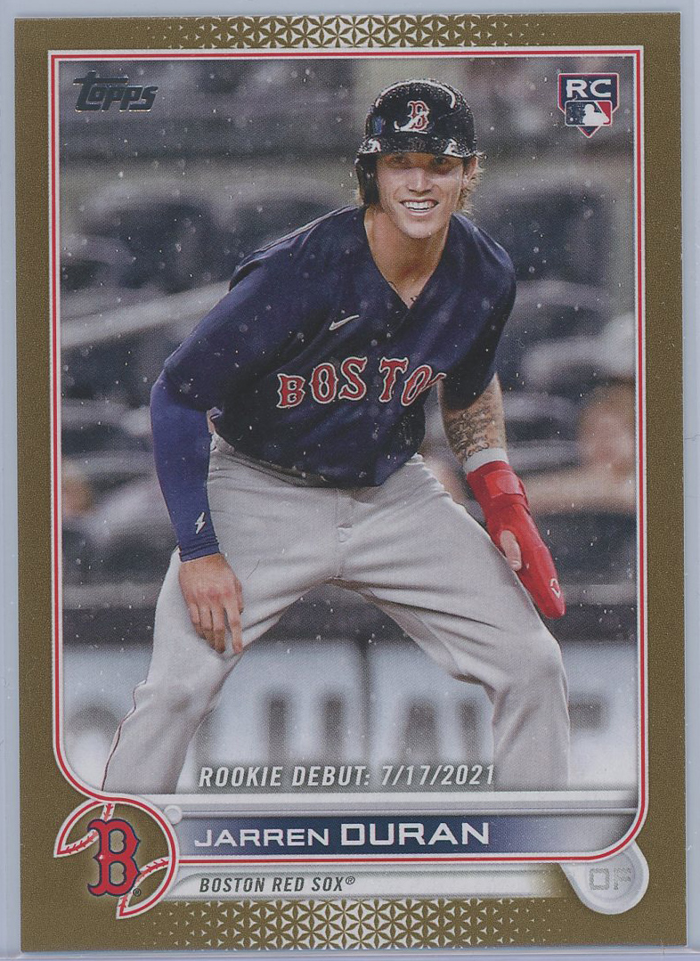 #US118 Jarren Duran Red Sox RC