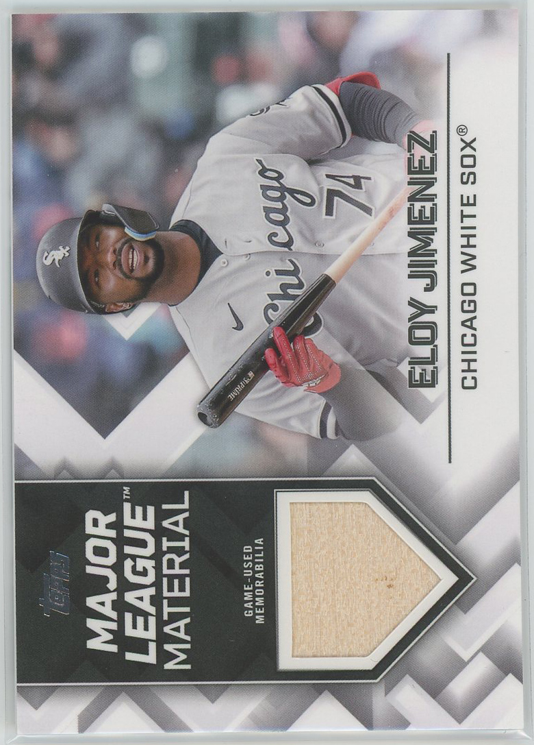 2022 Topps Update Major League Materials #MLM-ELO Eloy Jimenez White Sox