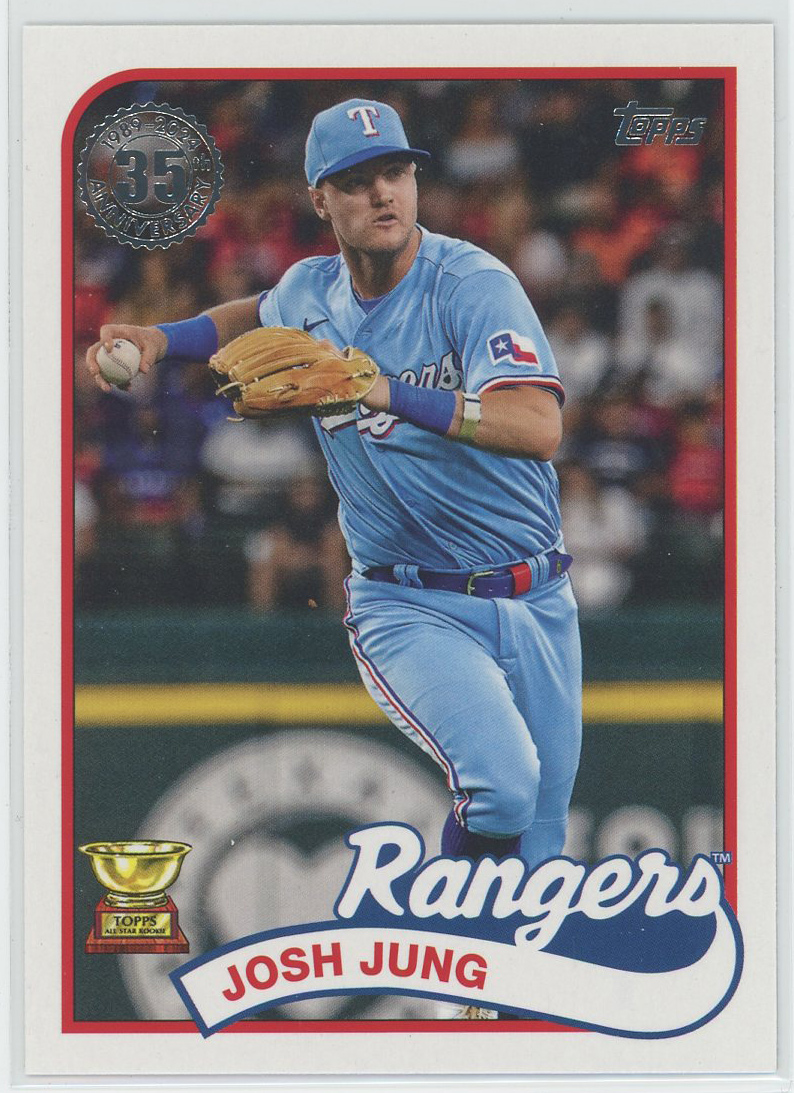 2024 Topps '89 Topps #89B-33 Josh Jung Rangers