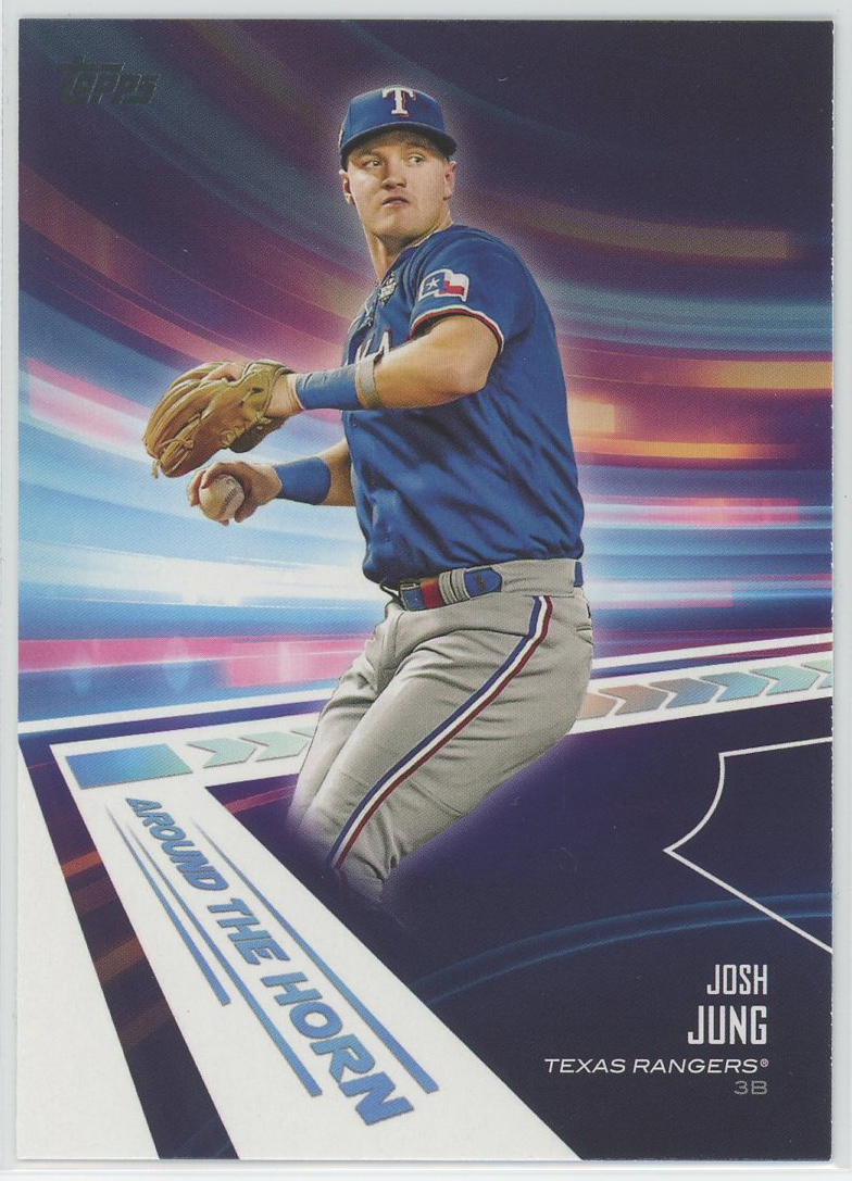 2024 Topps Around the Horn #ATH-25 Josh Jung Rangers
