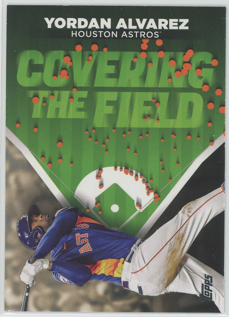 2024 Topps Covering the Field #CTF-17 Yordan Alvarez Astros