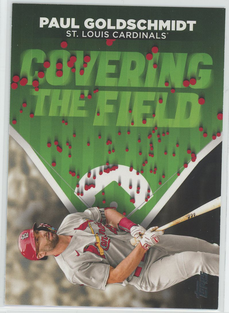 2024 Topps Covering the Field #CTF-20 Paul Goldschmidt Cardinals